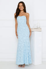 Sea Kissed Strapless Maxi Dress