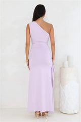 Stay Classy One Shoulder Maxi Dress