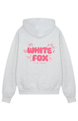 Lucky Thirteen Stephanie Oversized Hoodie Grey Marle