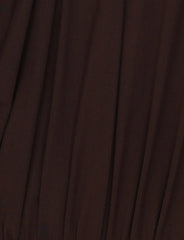Evanna Mini Dress - Brown : Chocolate