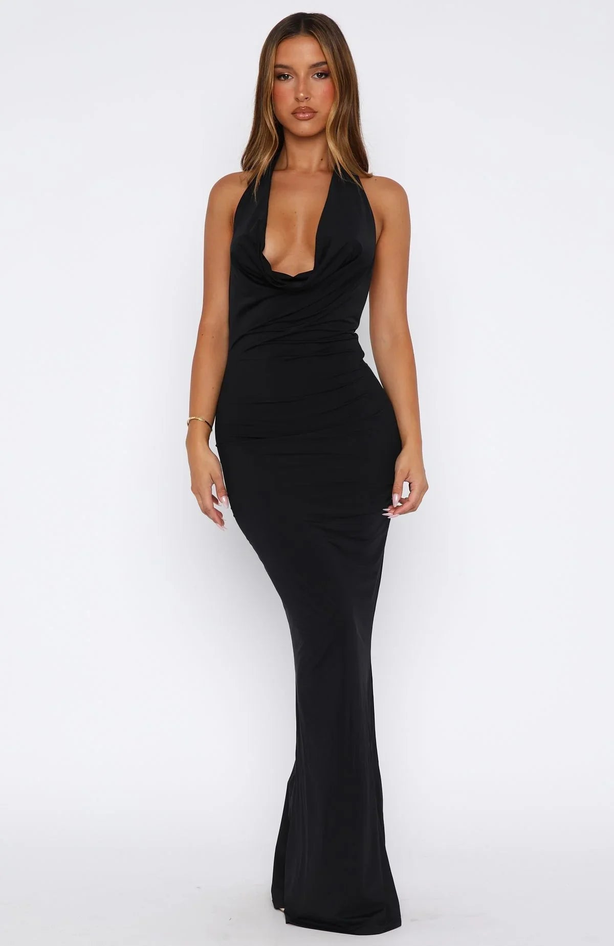 Vacation Time Maxi Dress Black