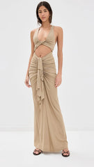 Christopher Esber Vivenda Drape Front Dress  Vivenda Drape Front Dress