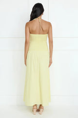 Unmatched Energy Halter Maxi Dress