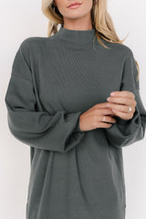 Jennings Sweater Dress | Winter Green